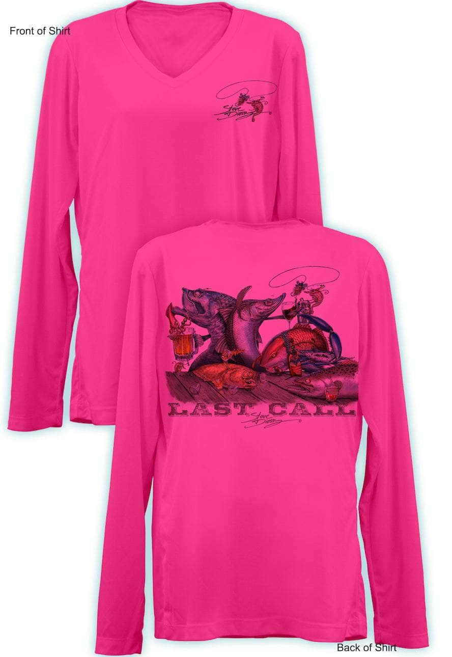 Last Call- Ladies Long Sleeve V-Neck-100% Polyester