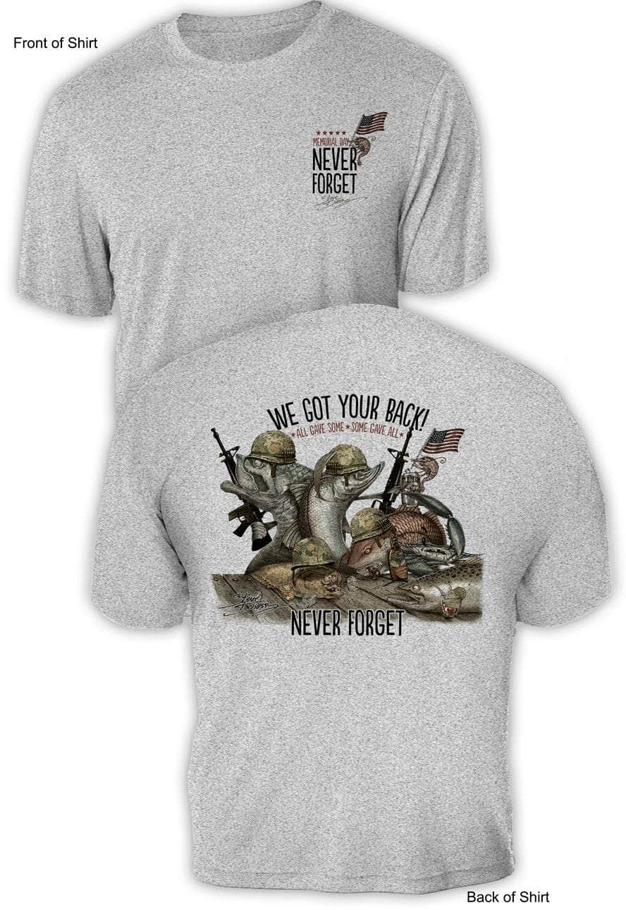 Memorial Day "Last Call"- UV Sun Protection Shirt - 100% Polyester - Short Sleeve UPF 50