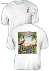 Latitude Attitude- UV Sun Protection Shirt - 100% Polyester - Short Sleeve UPF 50