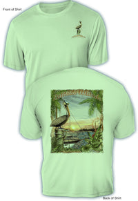 Latitude Attitude- UV Sun Protection Shirt - 100% Polyester - Short Sleeve UPF 50