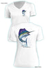 Sailfish Cheers- Ladies Short Sleeve V-Neck-100% Polyester