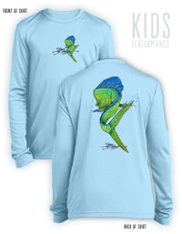 Mahi Swim- KIDS Long Sleeve Performance - 100% Polyester