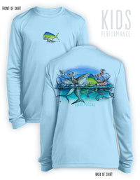 Board Meeting- KIDS Long Sleeve Performance - 100% Polyester