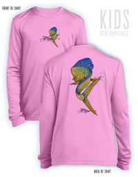 Mahi Swim- KIDS Long Sleeve Performance - 100% Polyester