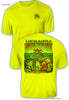 Locals Only Lobster- UV Sun Protection Shirt - 100% Polyester - Short Sleeve UPF 50