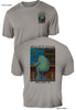 Pre-Order- Belly Up to The Bar Lonely Manatee- UV Sun Protection Shirt - 100% Polyester - Short Sleeve UPF 50