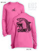 Shark Chum- KIDS Long Sleeve Performance Shirt- 100% Polyester