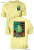 Pre-Order- Belly Up to The Bar Lonely Manatee- UV Sun Protection Shirt - 100% Polyester - Short Sleeve UPF 50