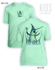 King Marlin- KIDS Short Sleeve Performance - 100% Polyester