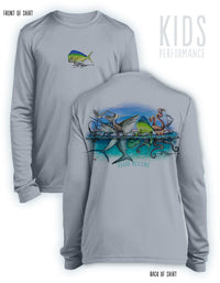 Board Meeting- KIDS Long Sleeve Performance - 100% Polyester