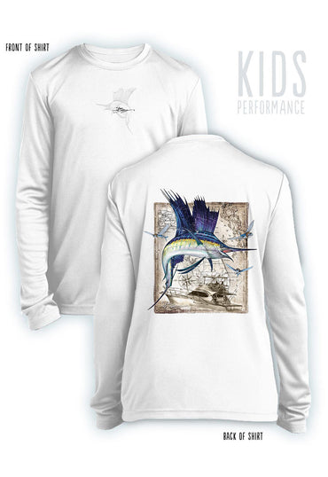 Sailfish Classic- KIDS Long Sleeve Performance - 100% Polyester