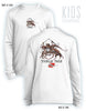 Tickle This Lobster - KIDS Long Sleeve Performance Shirt - 100% Polyester