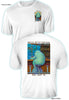 Pre-Order- Belly Up to The Bar Lonely Manatee- UV Sun Protection Shirt - 100% Polyester - Short Sleeve UPF 50