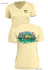 Board Meeting - Ladies Short Sleeve V-Neck-100% Polyester