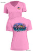 Board Meeting - Ladies Short Sleeve V-Neck-100% Polyester