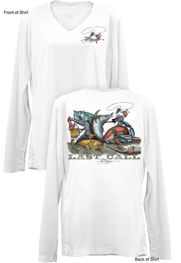 Last Call- Ladies Long Sleeve V-Neck-100% Polyester