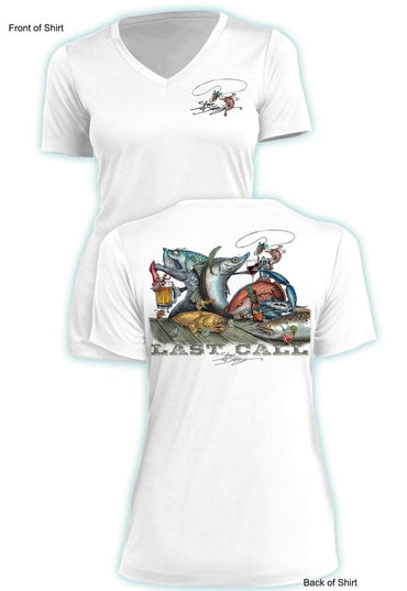 Last Call- Ladies Short Sleeve V-Neck-100% Polyester