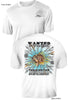 Lionfish Wanted-Spears- UV Sun Protection Shirt - 100% Polyester - Short Sleeve UPF 50