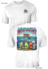 Locals Only Lobster- UV Sun Protection Shirt - 100% Polyester - Short Sleeve UPF 50