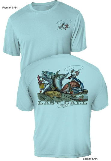 Last Call- UV Sun Protection Shirt - 100% Polyester - Short Sleeve UPF 50